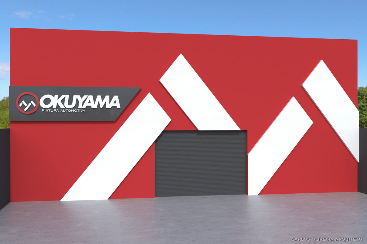 sugestão de fachada para estética automotiva em londrina