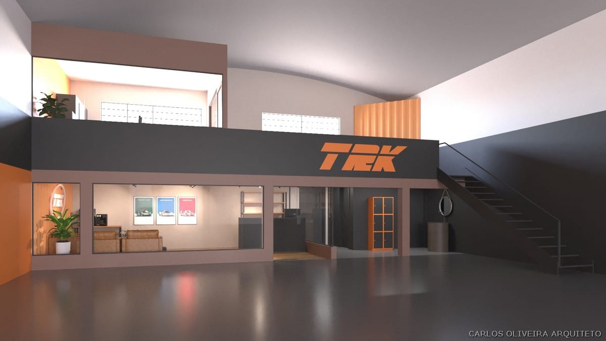 INTERIORES OFICINA MECANICA ARQUITETURA