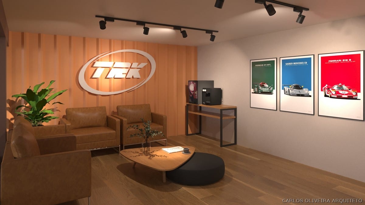 RECEPÇÃO DECORAÇÃO OFICINA MERCÂNICA