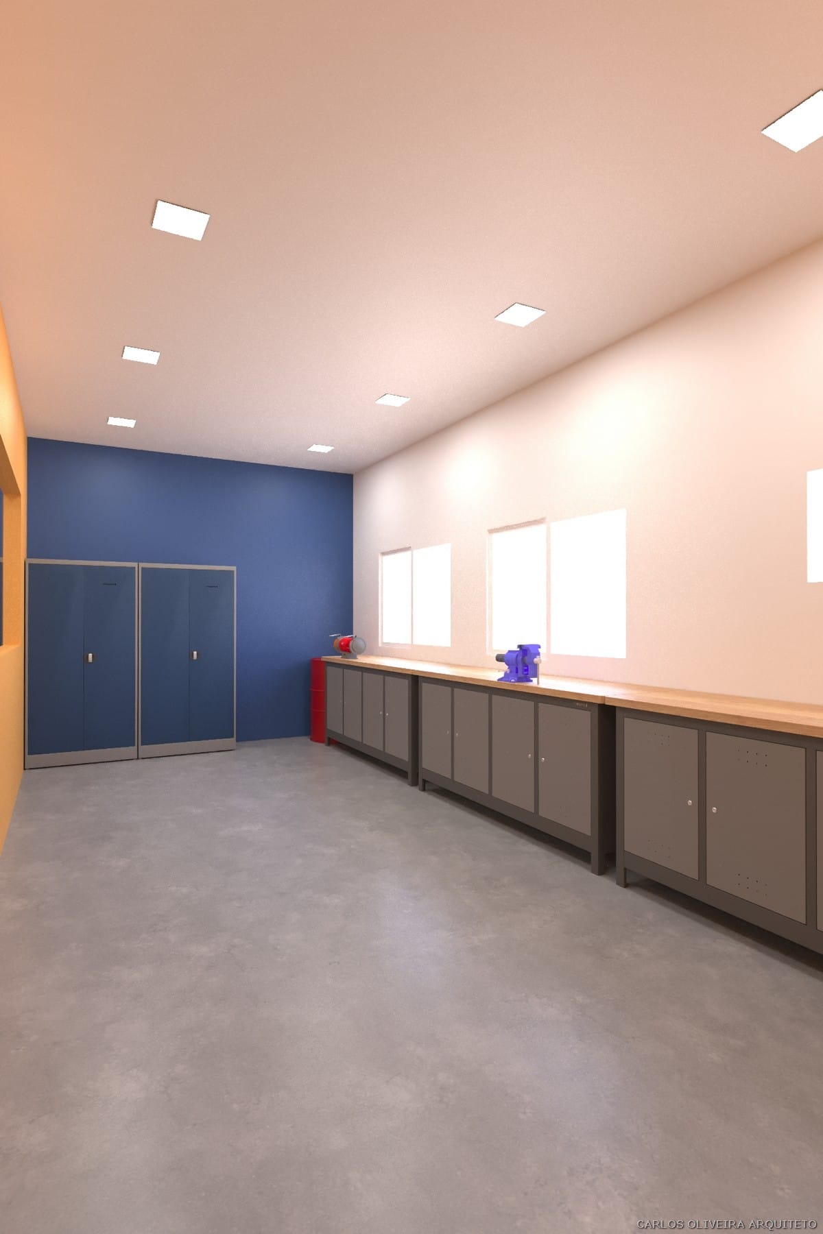 area de ferramentas oficina automotiva