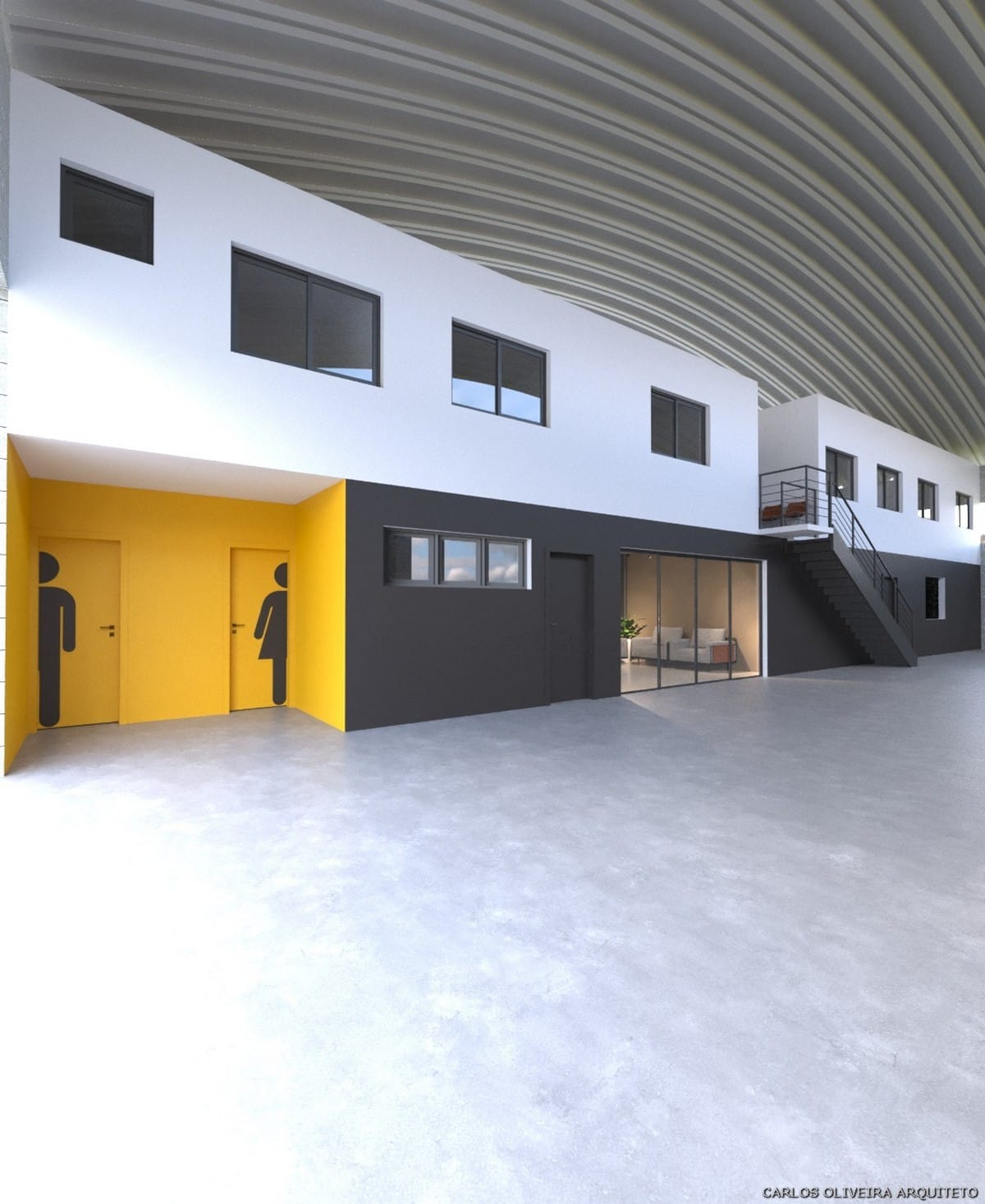 entrada oficina maquinário pesado