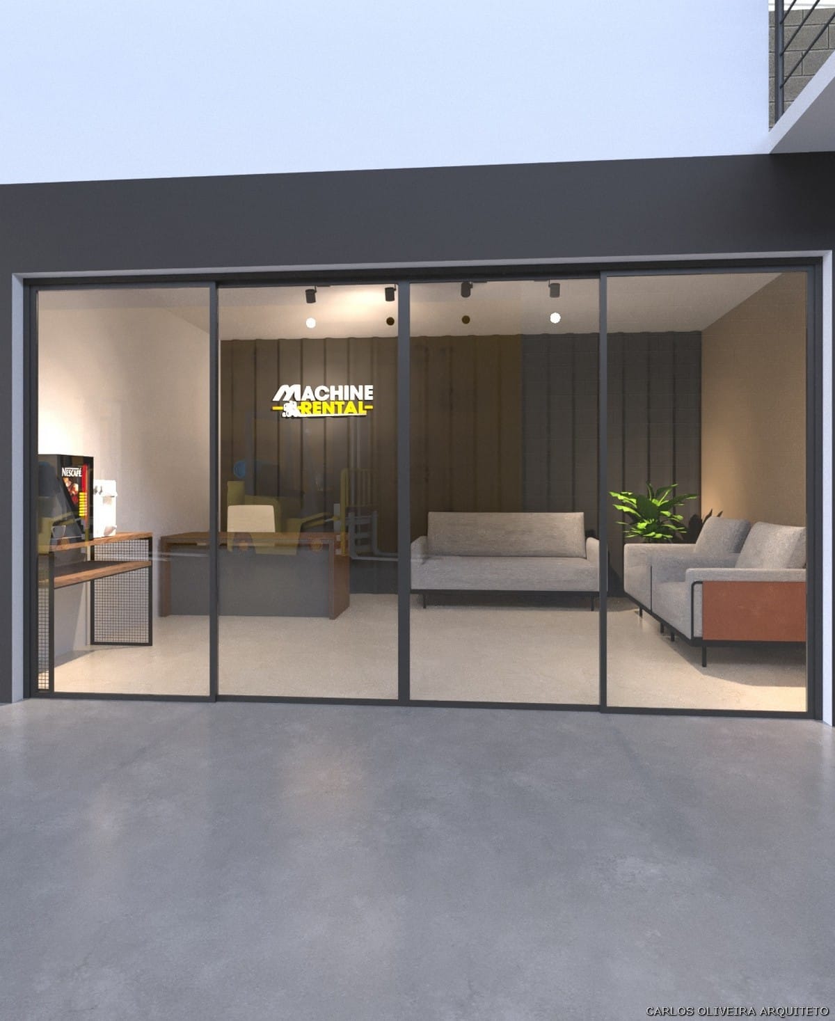 entrada recepção clientes oficina automotiva