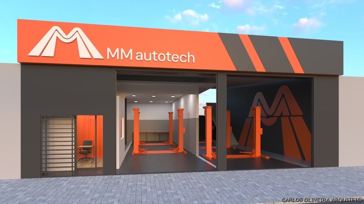 fachada oficina automotiva mecânica