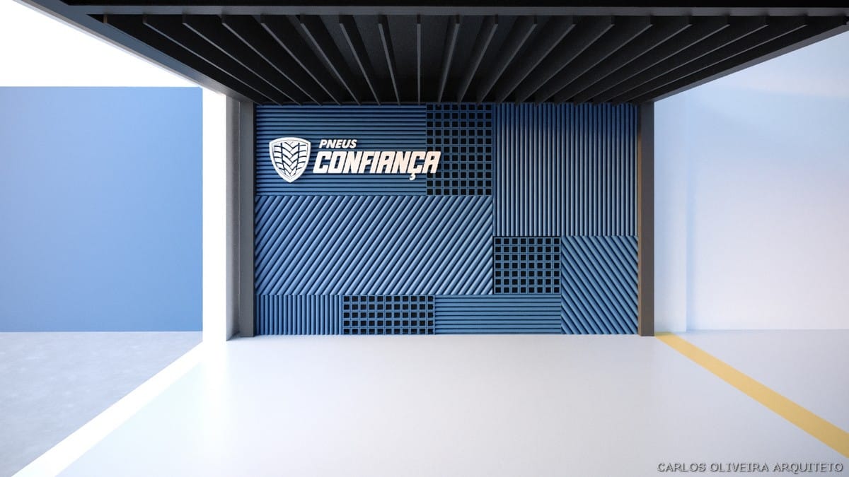 painel instagramável oficina automotiva