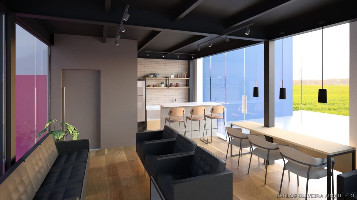 recepção oficina automotiva decoraçaõ